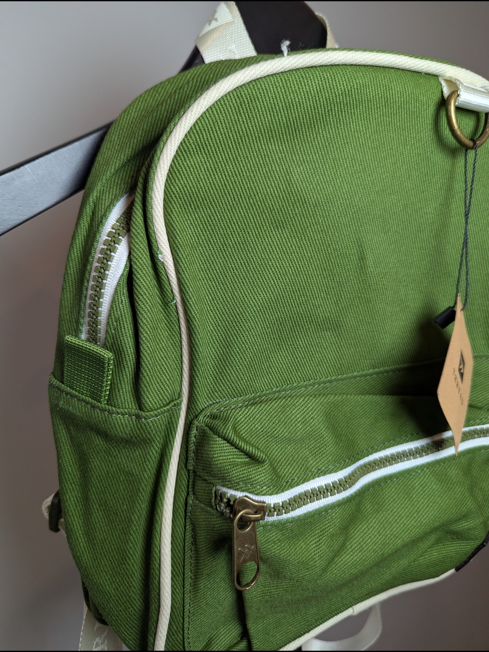 NWT Thread Brand Mini Backpack Green Carry On - Picture 3 of 8